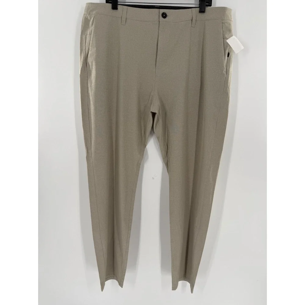 Vuori Meta Pant Khaki Tan Mens Size 38 Performance‎ Chino Trousers V431